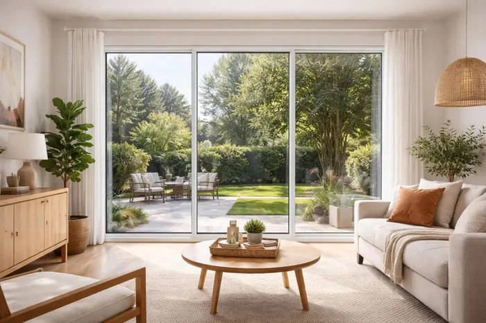 Film miroir — Salon, vue intérieure