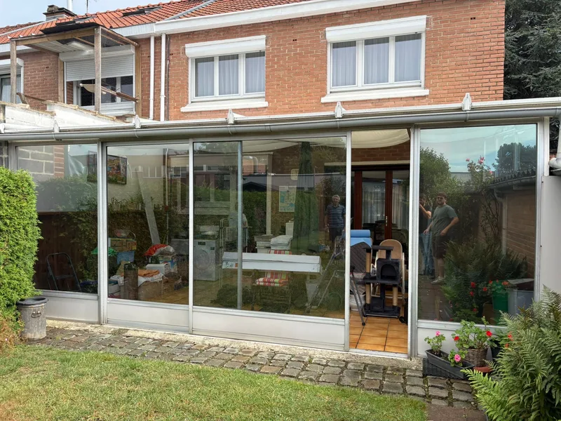 Après pose — Film solaire maison