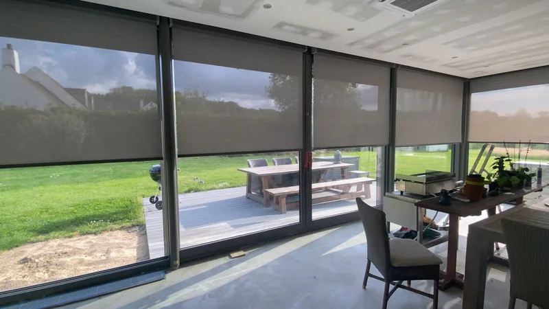 Store enrouleur — Véranda panoramique